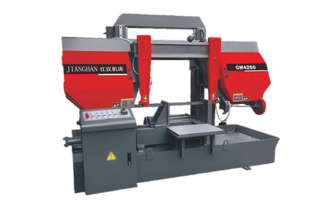 熊口管理区龙门带锯床运行中途停止切割产生的原因是什么？